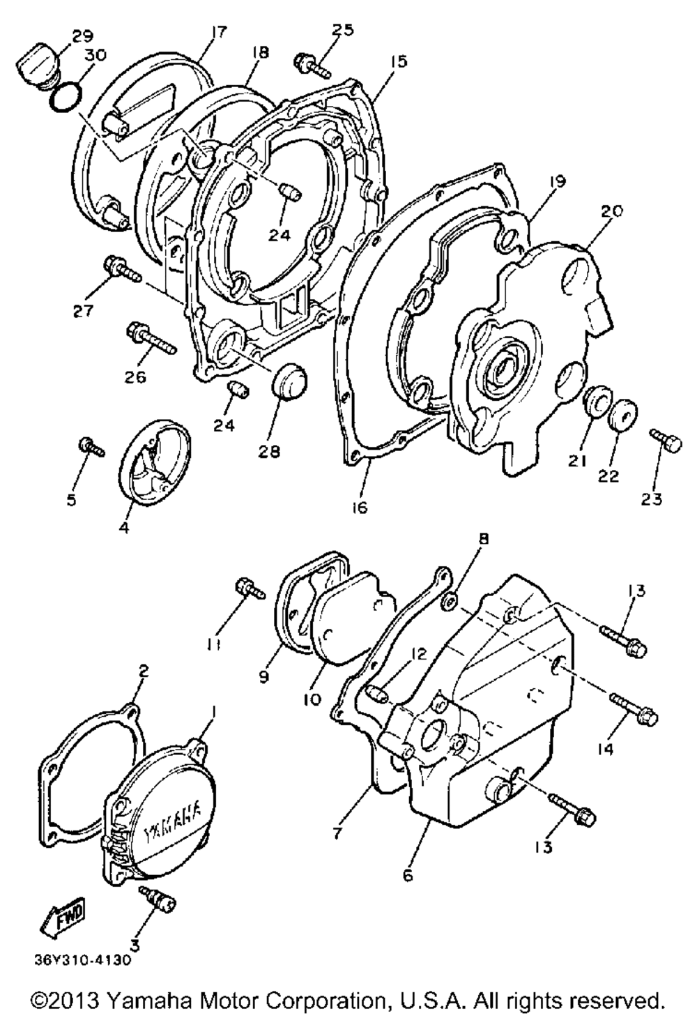 Crankcase cover