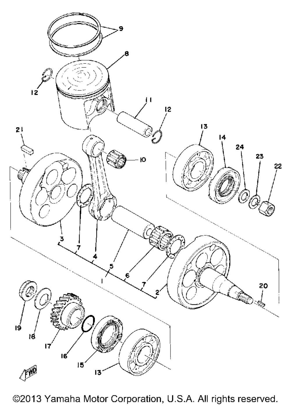 Crank - piston