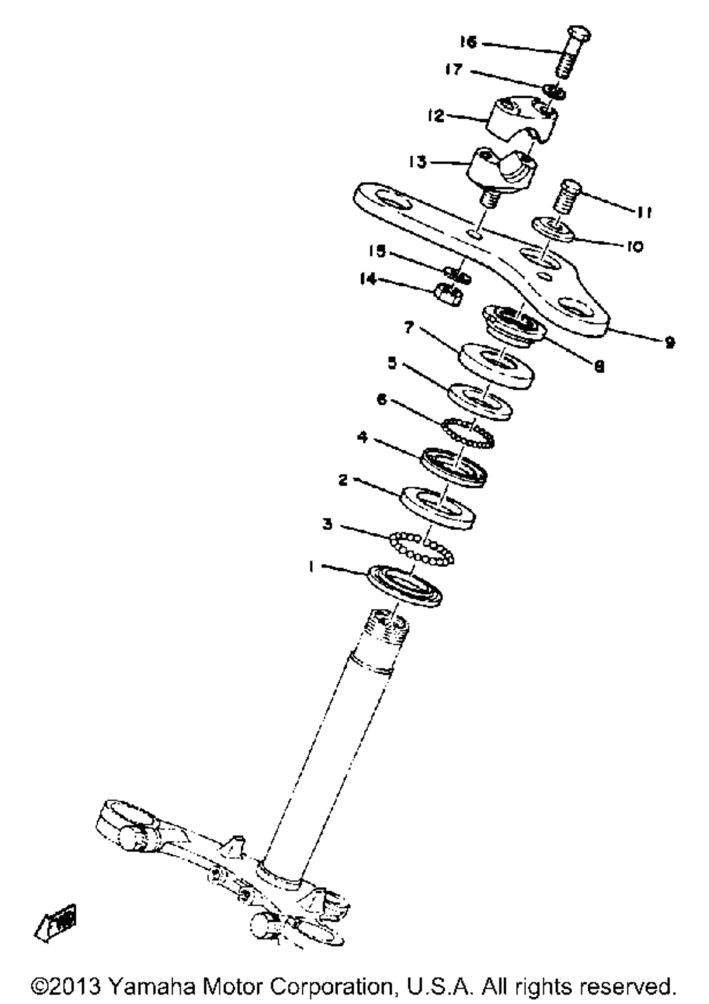 Steering lb80iiad