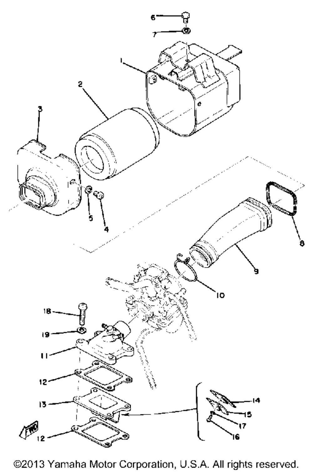 Intake lb80iiac