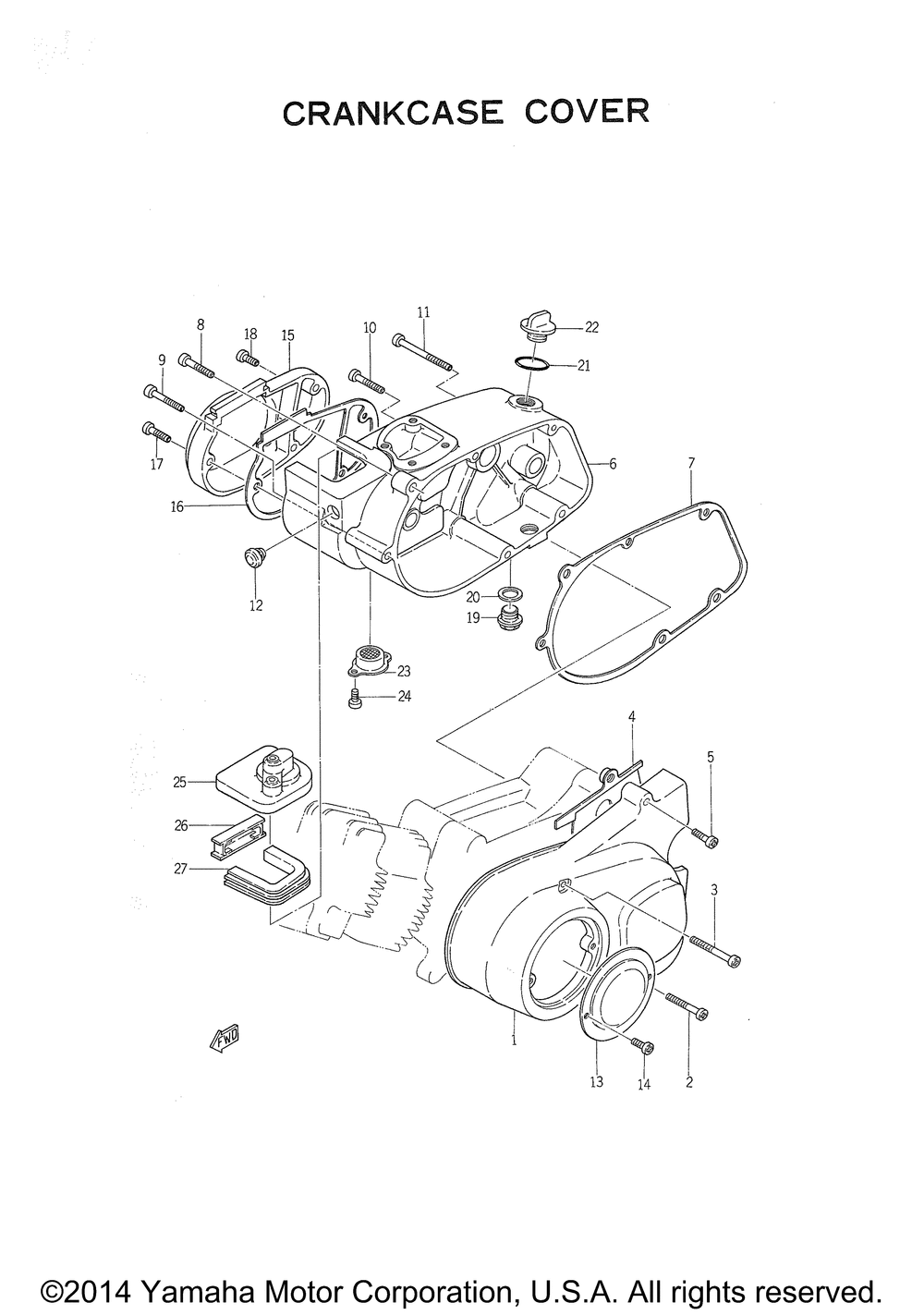 Crankcase cover