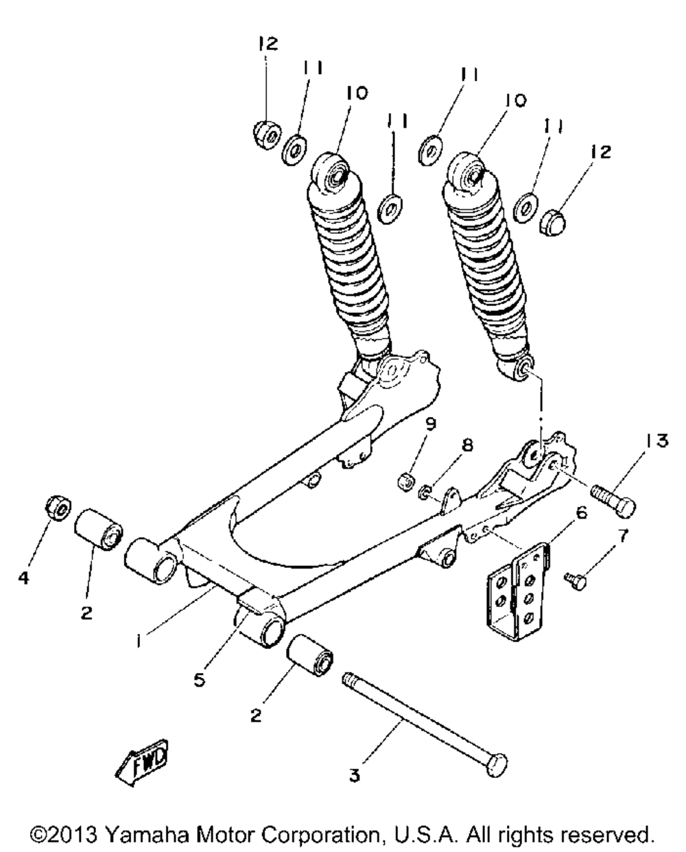 Rear arm - suspension