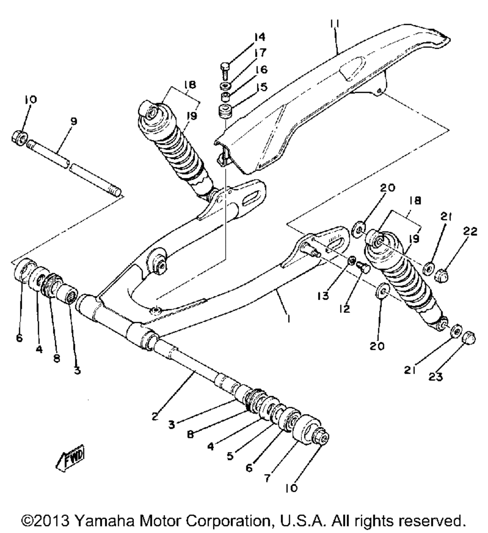 Rear arm - suspension