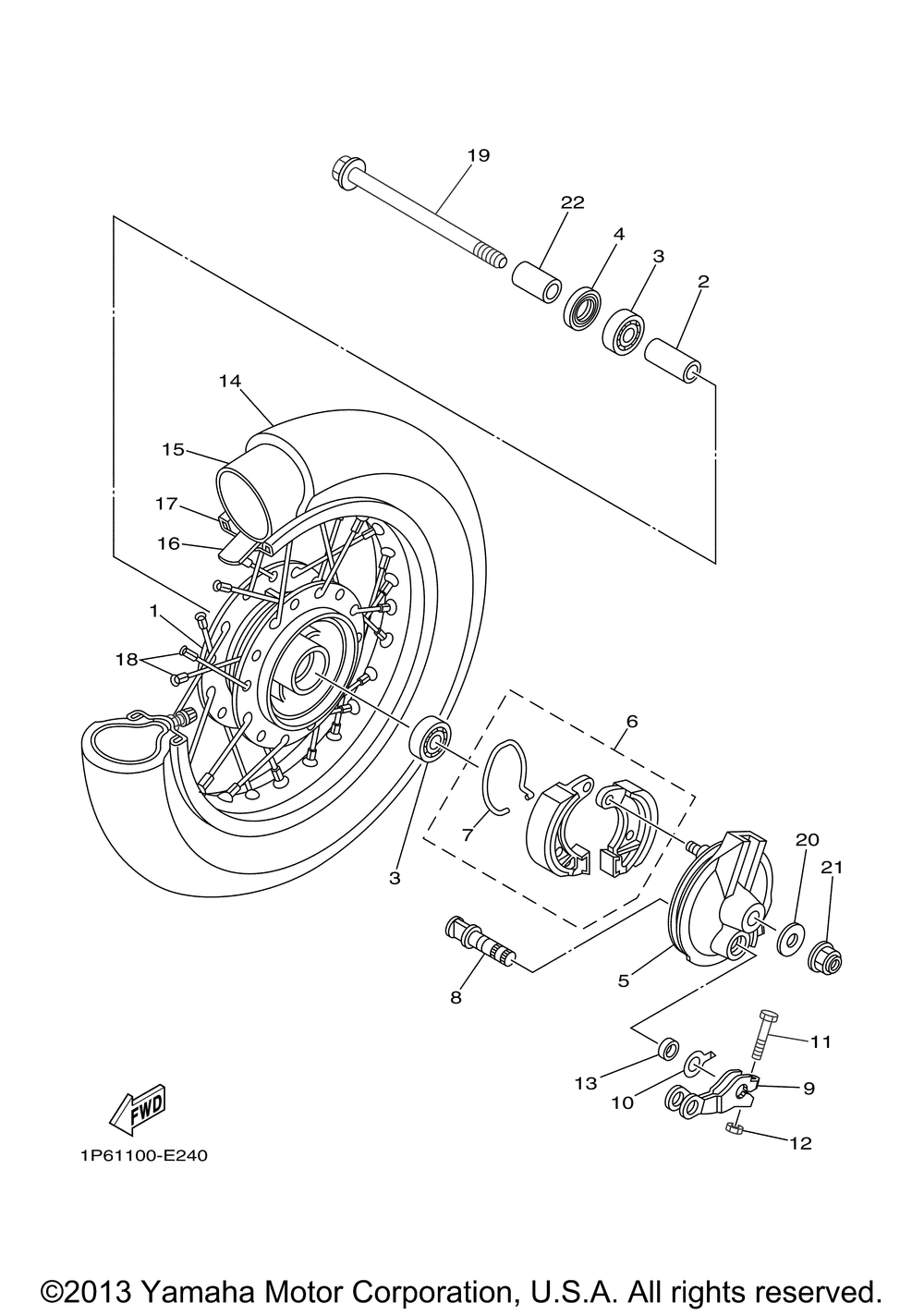 Front wheel