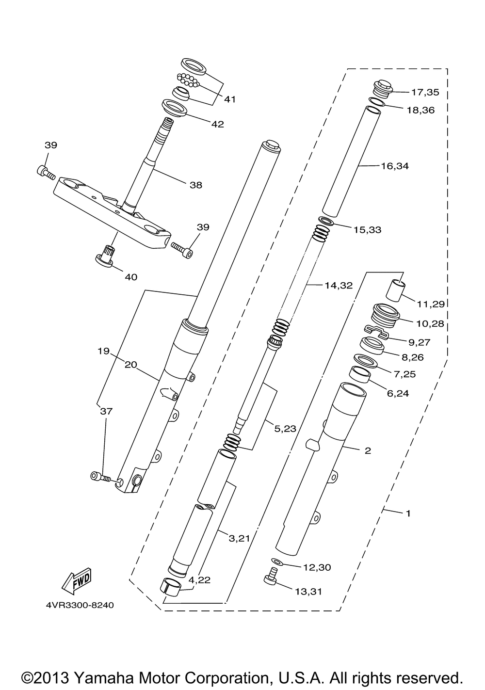 Front fork