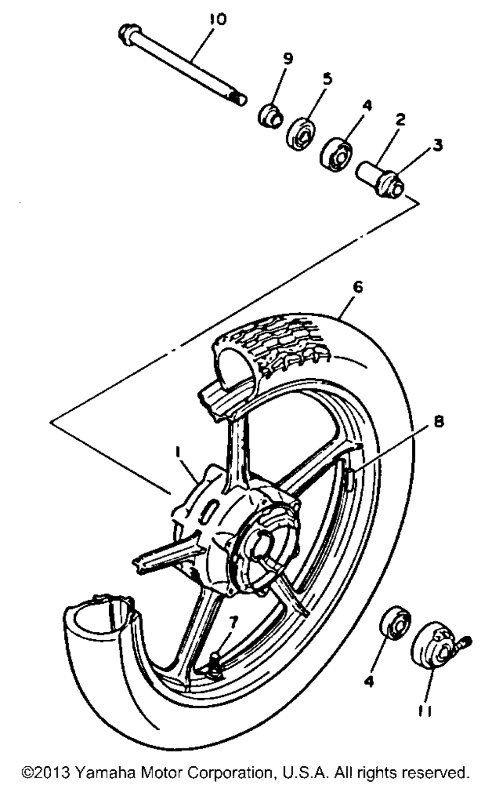 Front wheel