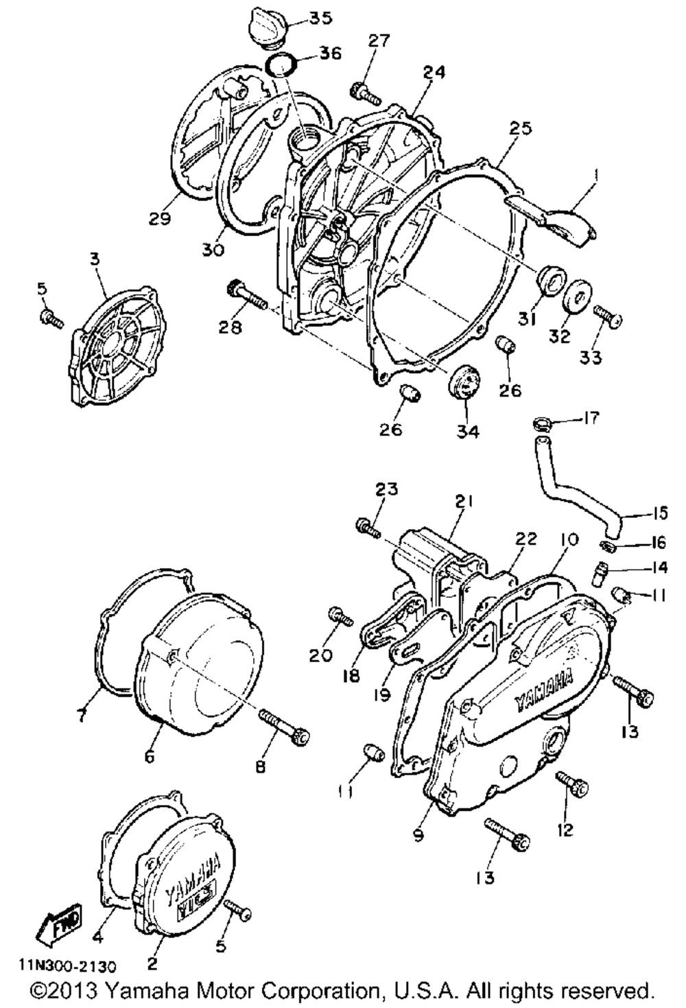 Crankcase cover