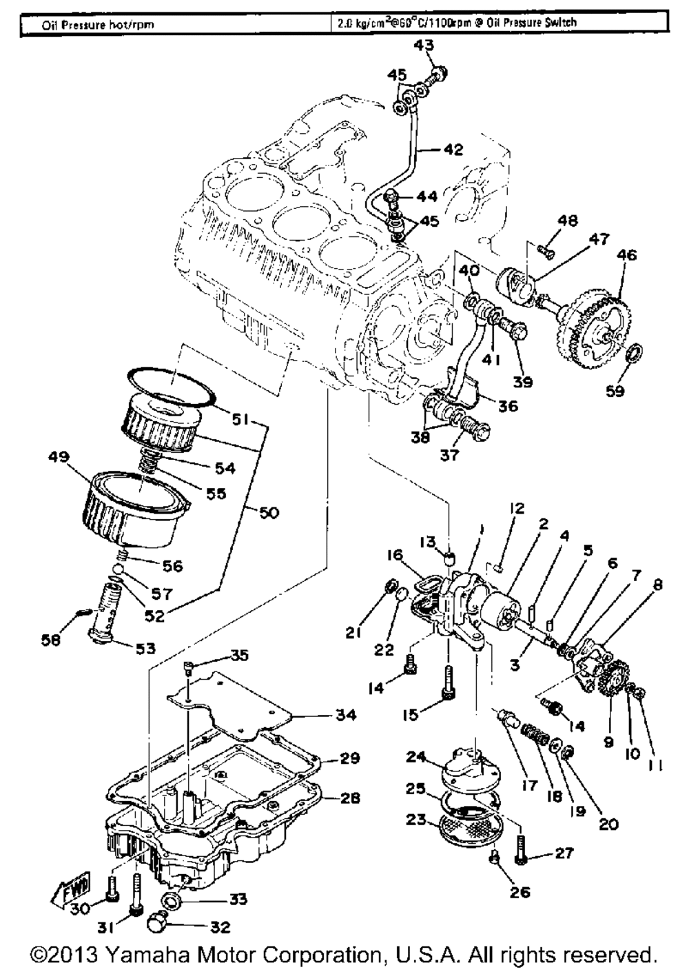 Oil pump - oil cleaner