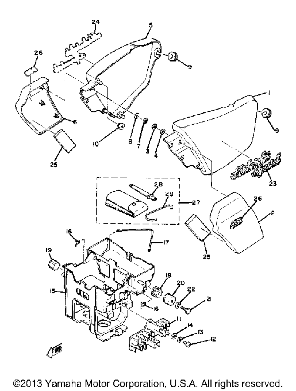 Side cover tool