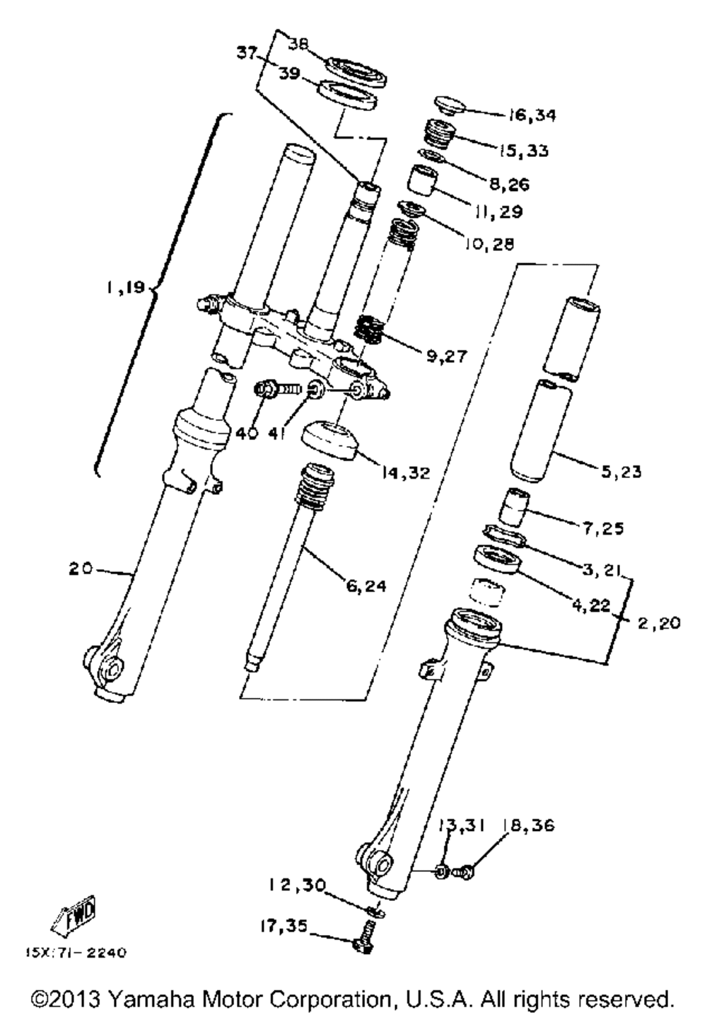 Front fork