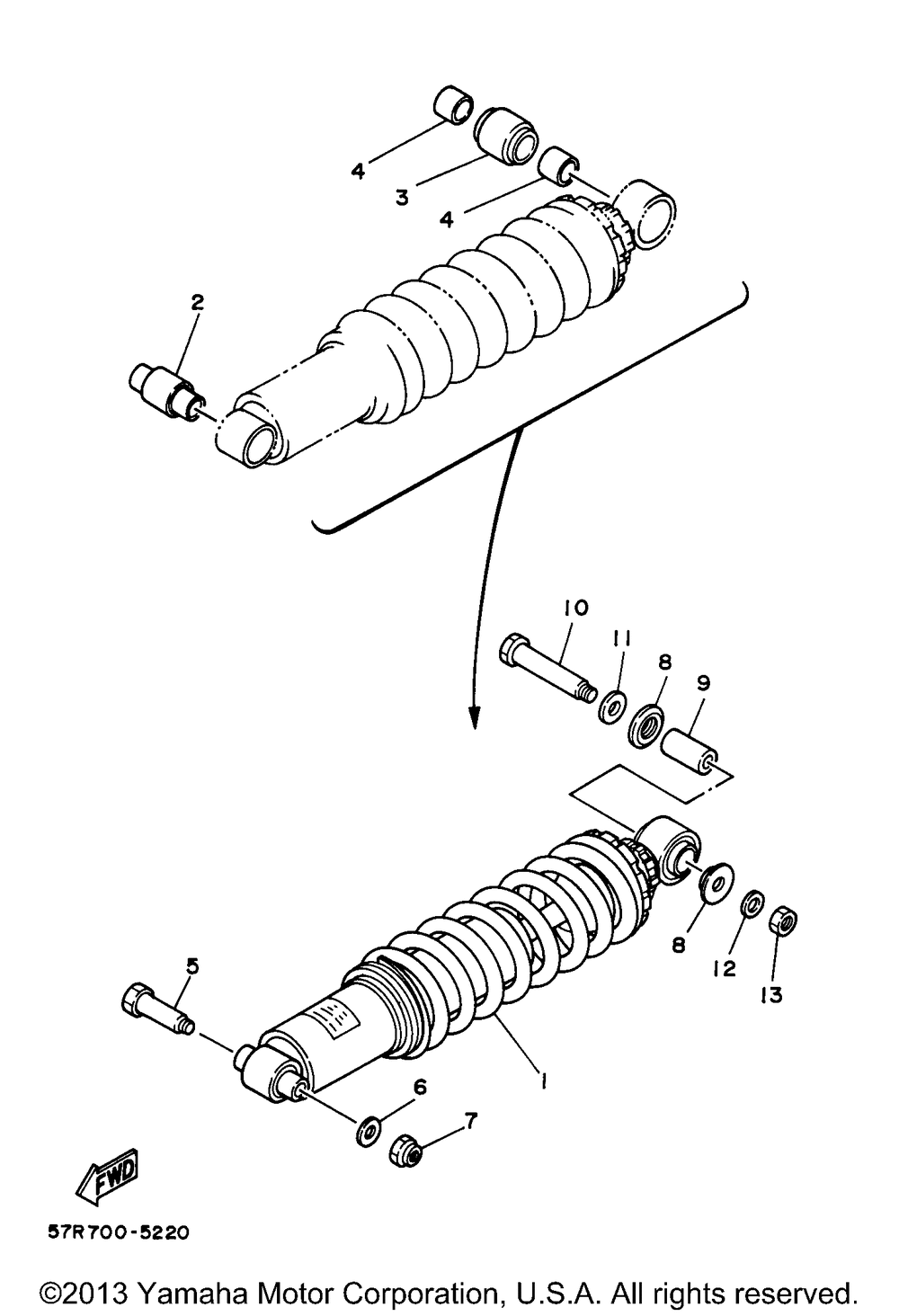 Rear suspension