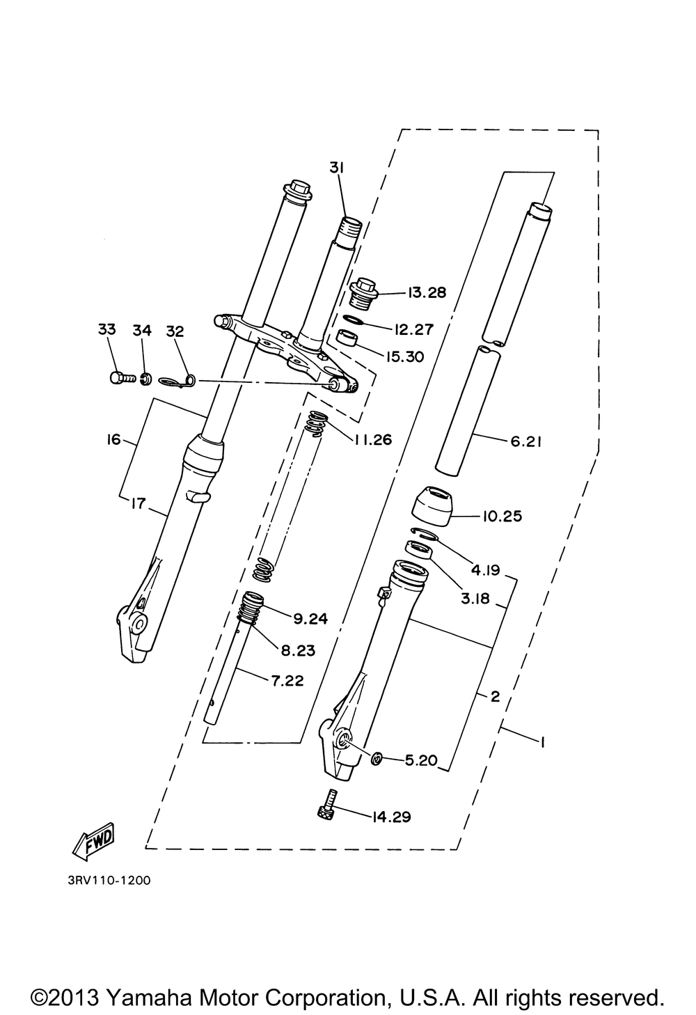 Front fork