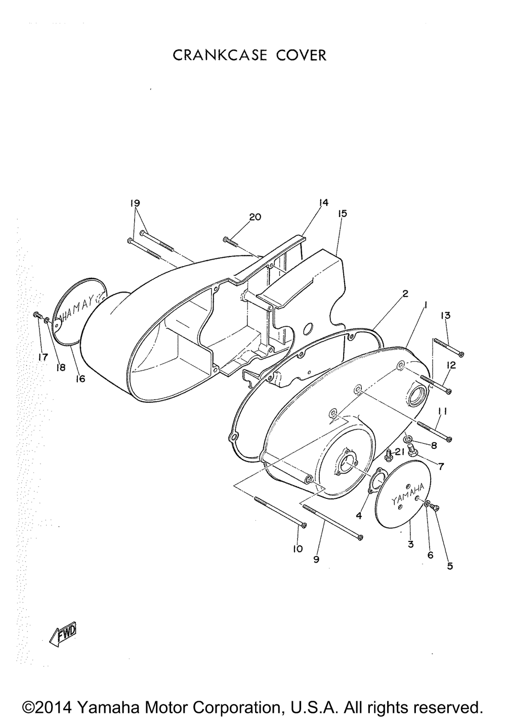 Crankcase cover