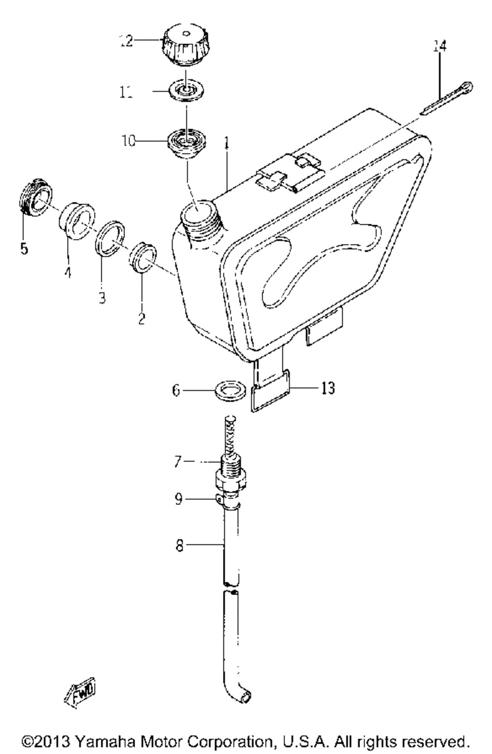 Oil tank