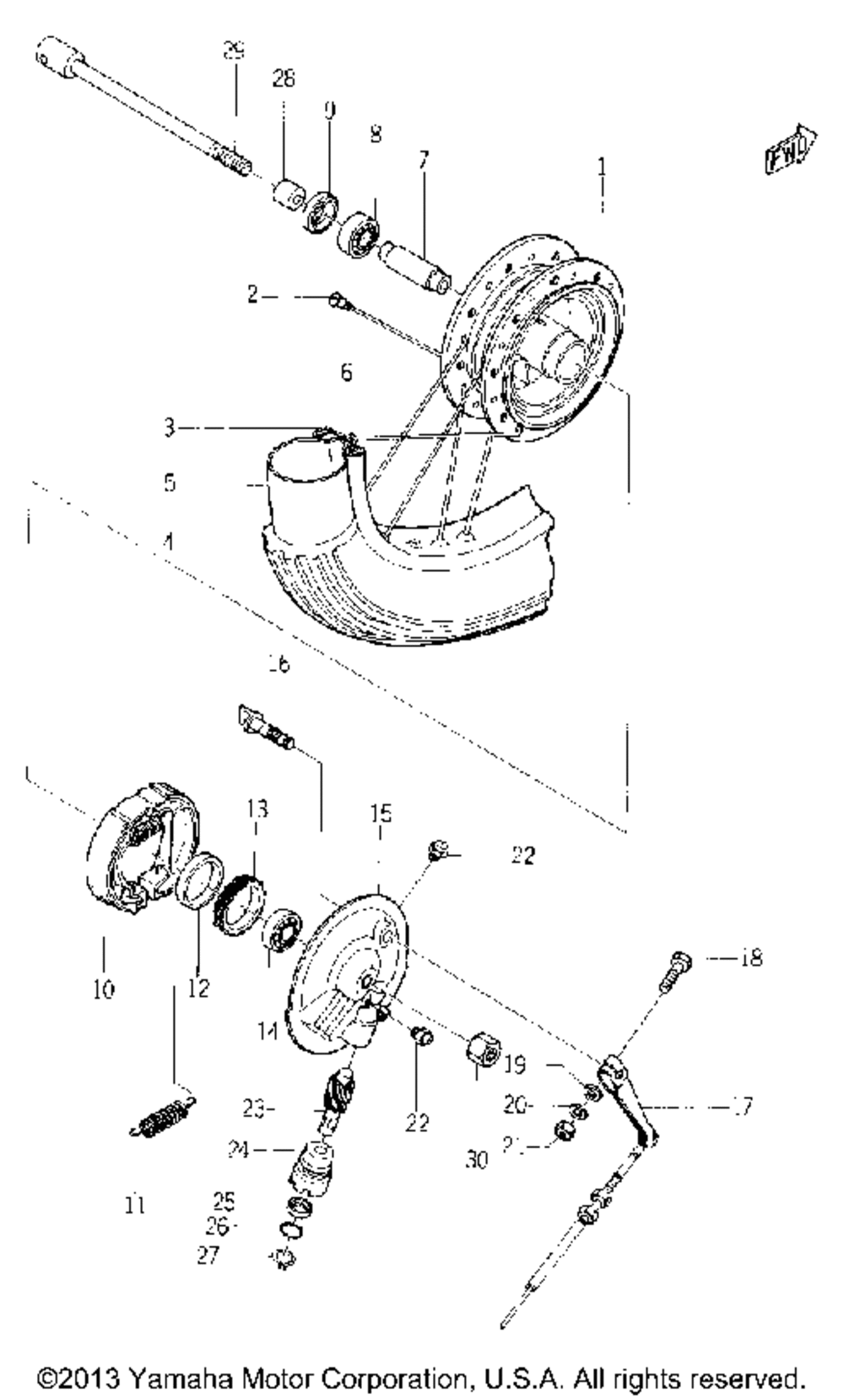 Front wheel