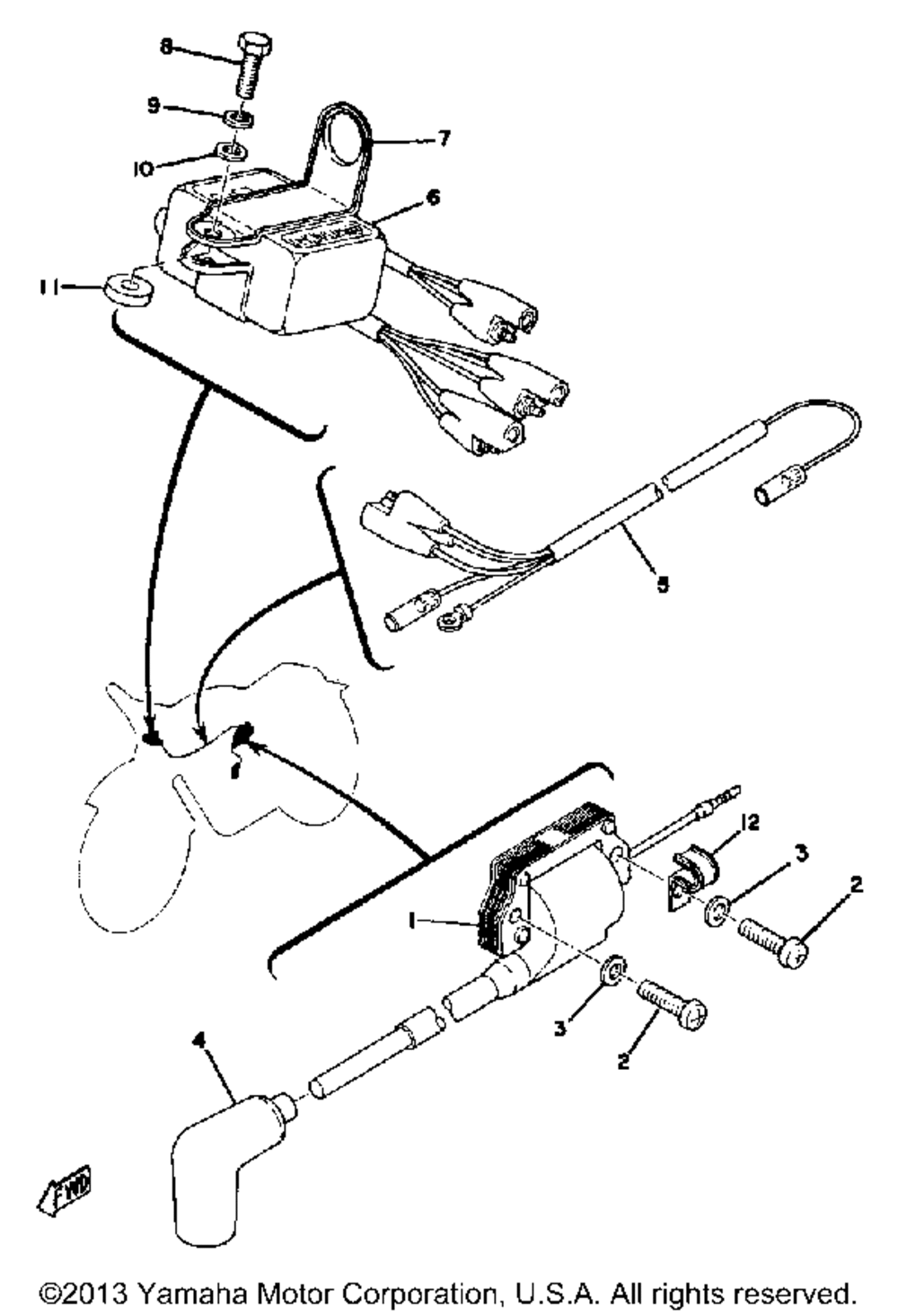 Electrical yz125c