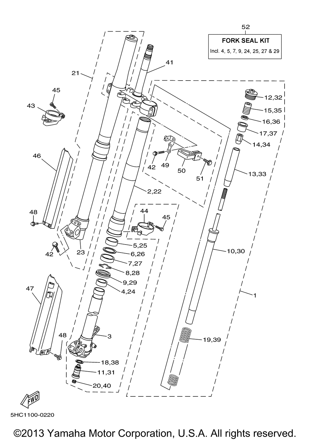 Front fork