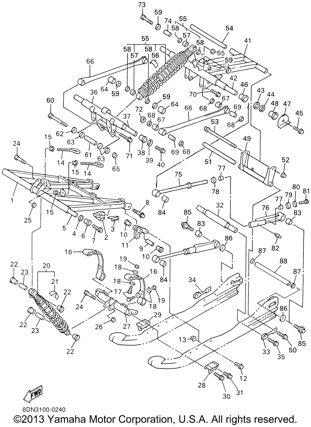 Track suspension 2